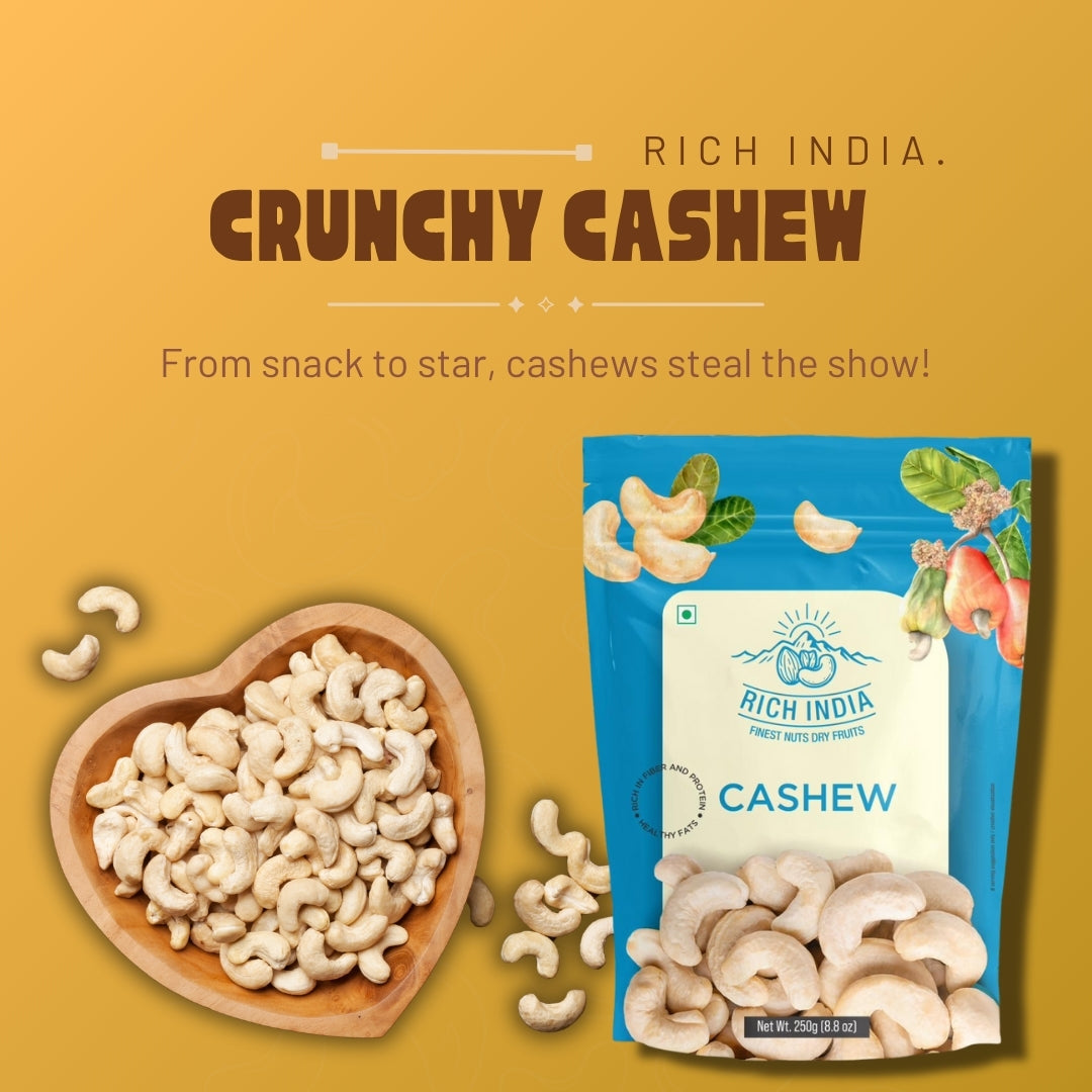 Rich India Cashews - 250g