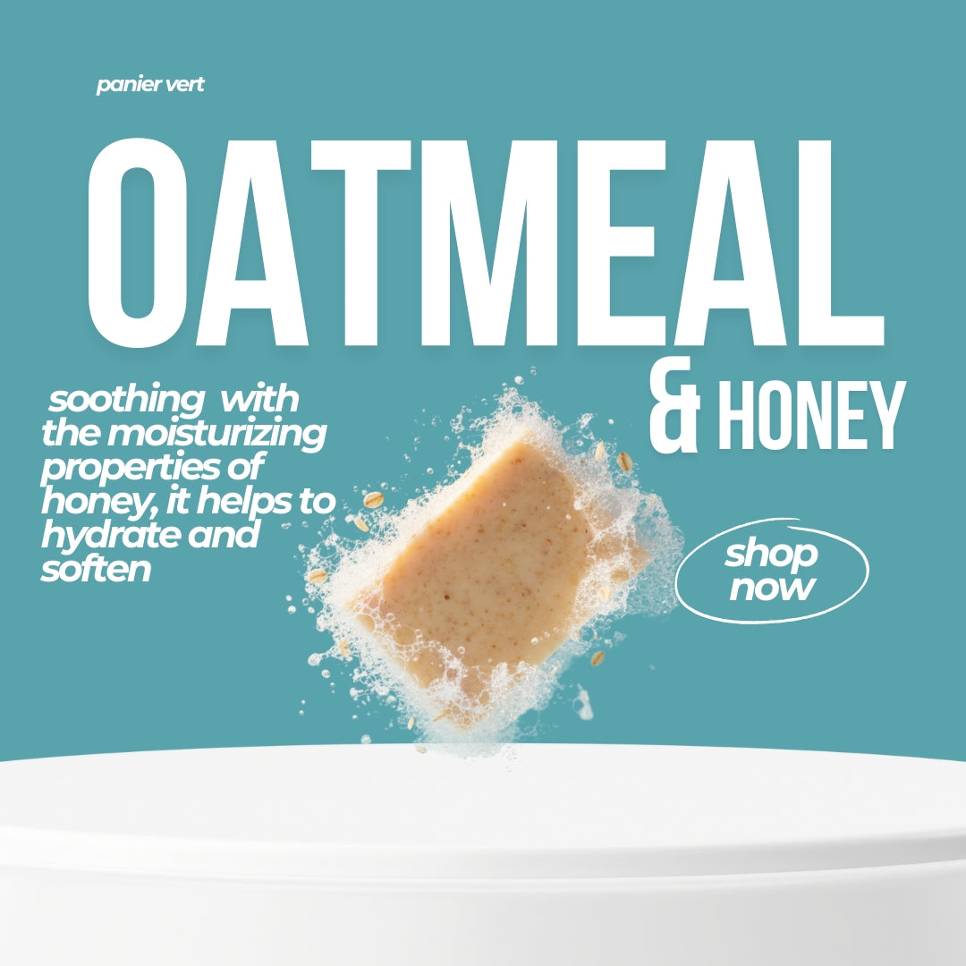 Panier Vert Organic Haus: Honey & Oatmeal Soap