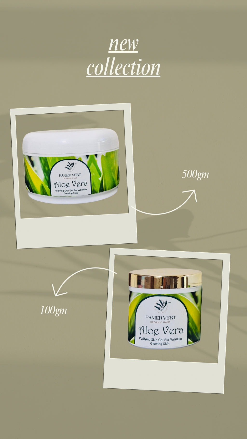 The Ultimate Glow: Panier Vert Aloe Vera Purifying Gel (100g/500g)