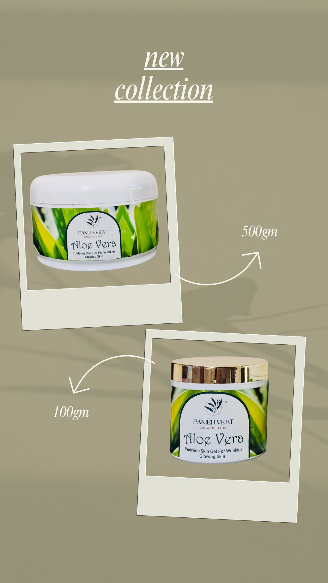 The Ultimate Glow: Panier Vert Aloe Vera Purifying Gel (100g/500g)
