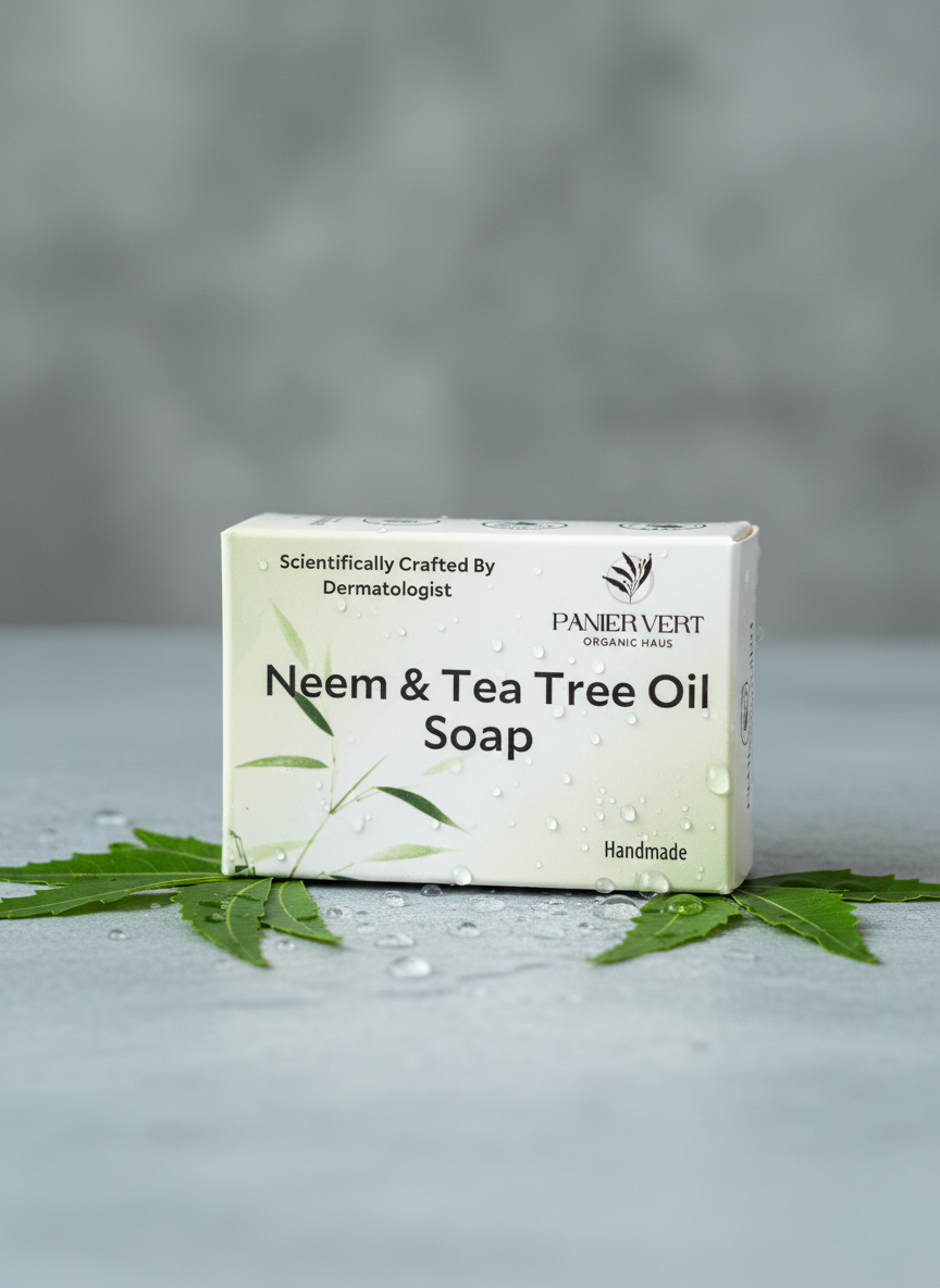 Panier Vert | Neem & Tea Tree Oil Soap