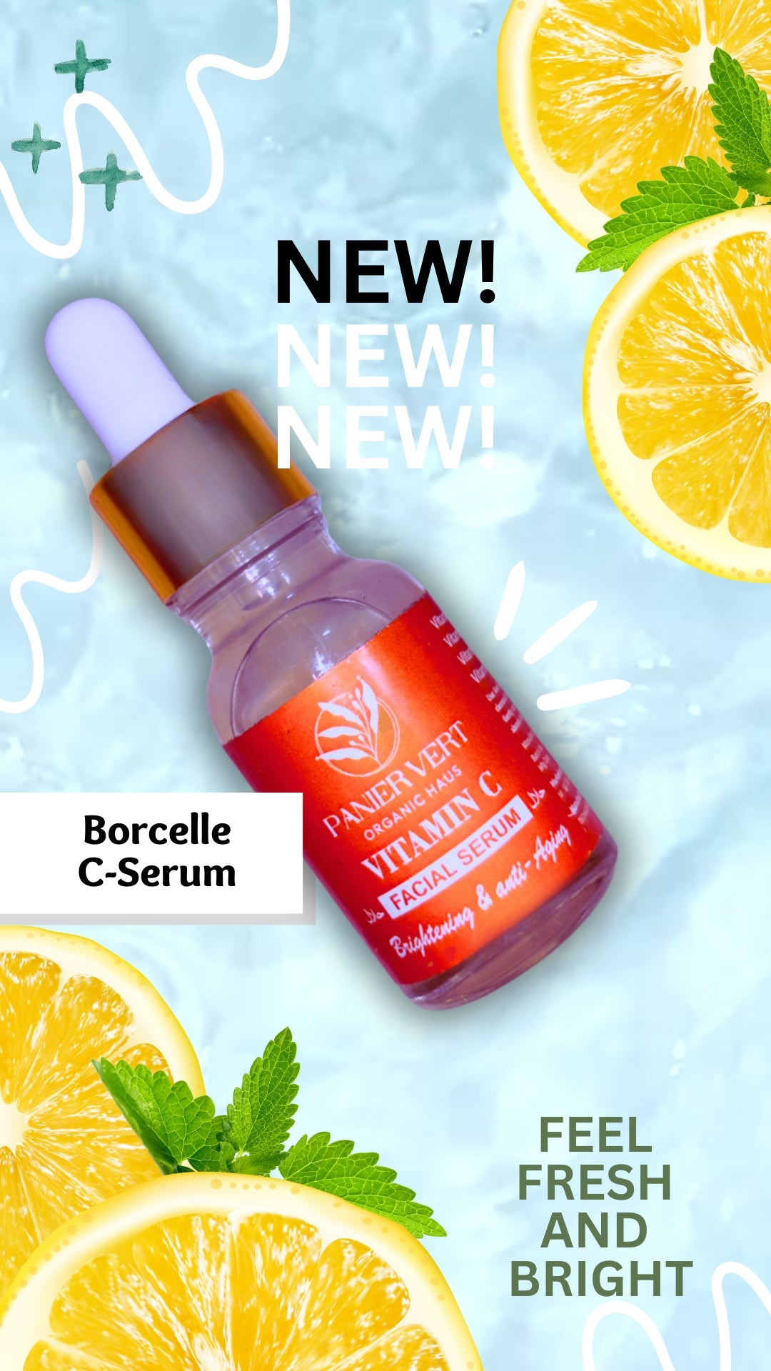 Panier Vert Vitamin C serum 100% Organic