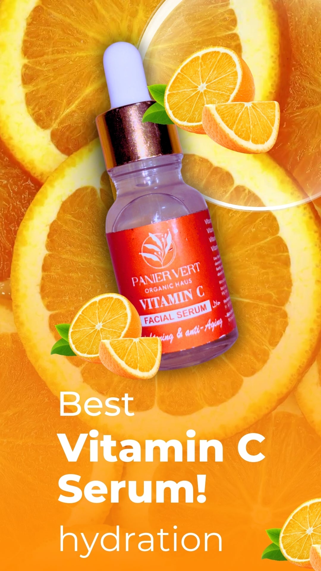 Panier Vert Vitamin C serum 100% Organic