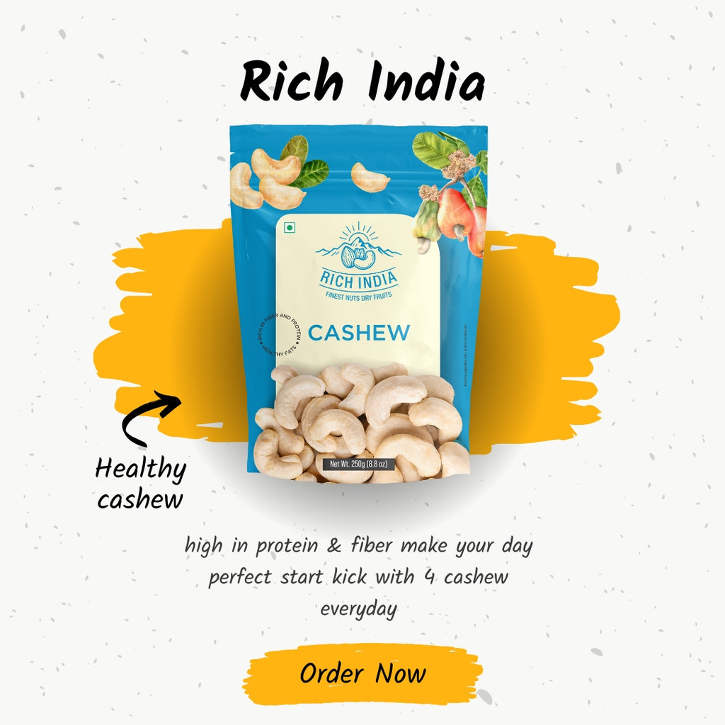 Rich India Cashews - 250g