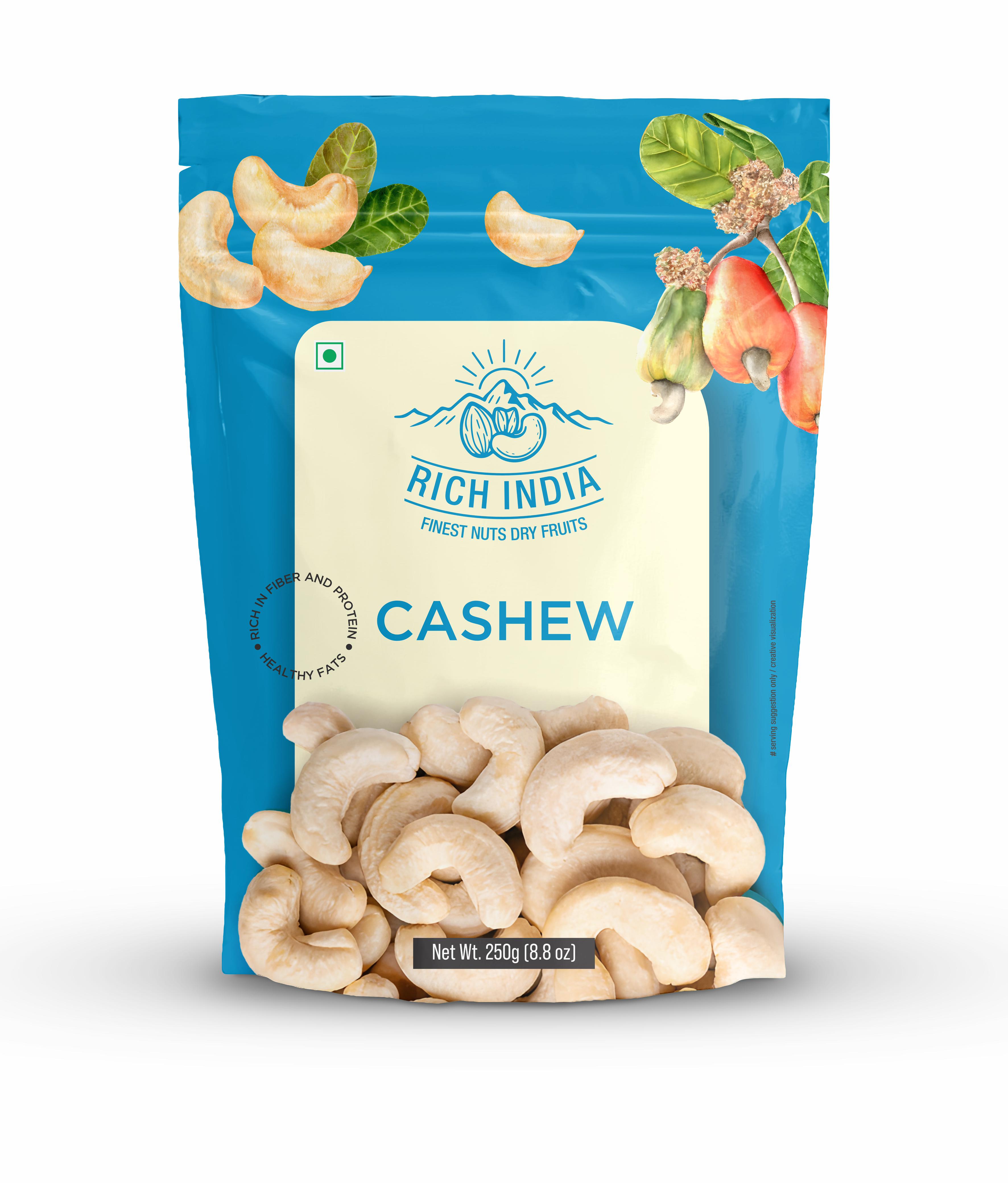 Rich India Cashews - 250g