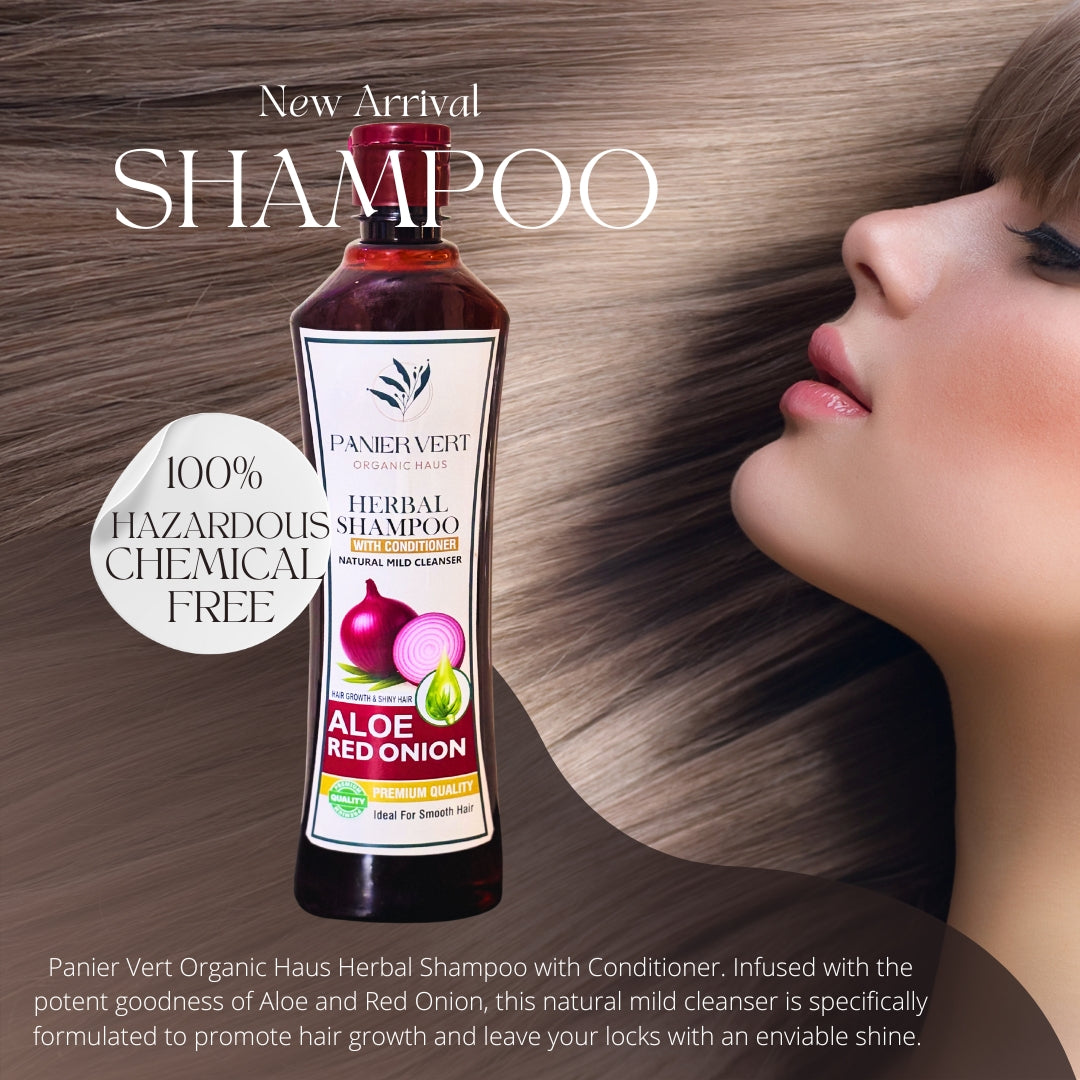 Panier Vert | Aloe & Red Onion Herbal Shampoo with Conditioner
