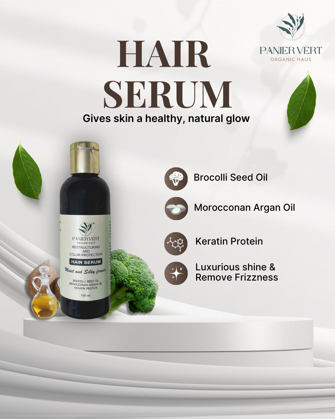 Hair serum by Panier Vert 100% Organic