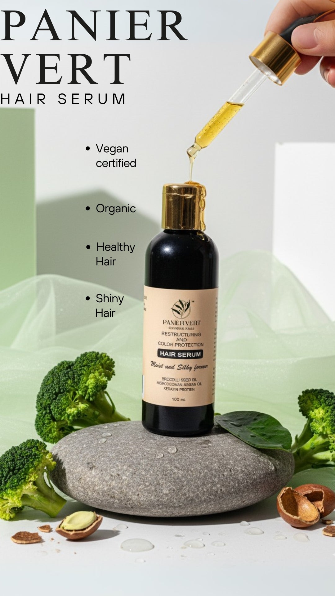 Hair serum by Panier Vert 100% Organic